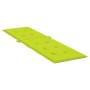 Bright green sunbed cushion (75+105)x50x4 cm by vidaXL, Cushions for chairs and sofas - Ref: Foro24-314184, Price: 28,99 €, D...