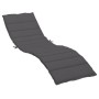 Anthracite gray Oxford fabric sun lounger cushion 200x50x3 cm by vidaXL, Cushions for chairs and sofas - Ref: Foro24-314188, ...