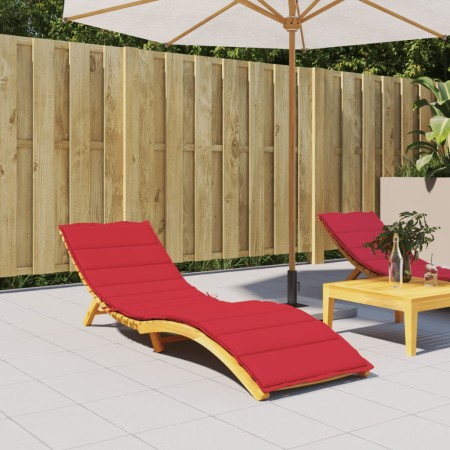 Red Oxford cloth sun lounger cushion 200x50x3 cm by vidaXL, Cushions for chairs and sofas - Ref: Foro24-314194, Price: 30,99 ...