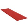 Cojín de tumbona de tela Oxford rojo 200x50x3 cm de vidaXL, Cojines para sillas y sofás - Ref: Foro24-314194, Precio: 37,49 €...