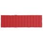 Cojín de tumbona de tela Oxford rojo 200x50x3 cm de vidaXL, Cojines para sillas y sofás - Ref: Foro24-314194, Precio: 37,49 €...