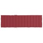 Cojín de tumbona de tela Oxford rojo tinto 200x50x3 cm de vidaXL, Cojines para sillas y sofás - Ref: Foro24-314197, Precio: 3...