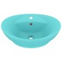 Lavabo lujoso con rebosadero cerámica verde claro 58,5x39cm de vidaXL, Lavabos - Ref: Foro24-146936, Precio: 86,94 €, Descuen...