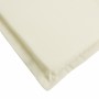 Cream Oxford fabric sun lounger cushion 200x60x3 cm by vidaXL, Cushions for chairs and sofas - Ref: Foro24-314205, Price: 41,...