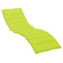 Light green Oxford fabric sun lounger cushion 200x60x3 cm by vidaXL, Cushions for chairs and sofas - Ref: Foro24-314214, Pric...