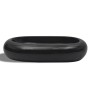 Oval Black Ceramic Washbasin by vidaXL, Sinks - Ref: Foro24-141920, Price: 72,26 €, Discount: %