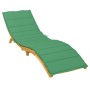 Green Oxford fabric sun lounger cushion 200x70x3 cm by vidaXL, Cushions for chairs and sofas - Ref: Foro24-314223, Price: 43,...