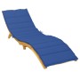 Blue Oxford fabric sun lounger cushion 200x70x3 cm by vidaXL, Cushions for chairs and sofas - Ref: Foro24-314228, Price: 44,3...