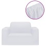 Funda elástica para sillón poliéster jersey blanca de vidaXL, Fundas - Ref: Foro24-332948, Precio: 24,99 €, Descuento: %