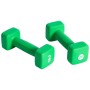 Pure2Improve Green Neoprene Dumbbell Set 2x2 kg by Pure2Improve, free weight - Ref: Foro24-427689, Price: 32,57 €, Discount: %