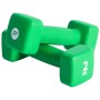 Pure2Improve Green Neoprene Dumbbell Set 2x2 kg by Pure2Improve, free weight - Ref: Foro24-427689, Price: 32,57 €, Discount: %