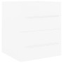 Glossy white plywood cabinet with sink by vidaXL, bathroom vanities - Ref: Foro24-3099032, Price: 121,50 €, Discount: %