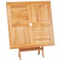 Mesa de jardín plegable madera de teca maciza 85x85x76 cm de vidaXL, Mesas de jardín - Ref: Foro24-47419, Precio: 94,91 €, De...