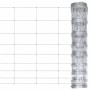 Silver galvanized steel garden fence 50x1.2 m by vidaXL, fence panels - Ref: Foro24-149500, Price: 79,47 €, Discount: %