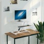 Adjustable desk 60x40x(13-41.5) cm steel and plywood by vidaXL, Desks - Ref: Foro24-336399, Price: 99,49 €, Discount: %