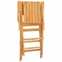 Folding garden chairs 2 pcs solid teak wood 55x61x90 cm by vidaXL, Garden chairs - Ref: Foro24-362760, Price: 148,78 €, Disco...