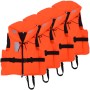 Flotation aid vests 4 units 100 N 30-40 kg by vidaXL, Lifevest - Ref: Foro24-275182, Price: 173,99 €, Discount: %