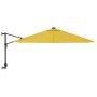 Wall umbrella with yellow LED 290 cm by vidaXL, Umbrellas - Ref: Foro24-362896, Price: 105,99 €, Discount: %