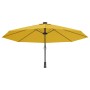 Wall umbrella with yellow LED 290 cm by vidaXL, Umbrellas - Ref: Foro24-362896, Price: 105,99 €, Discount: %