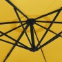 Wall umbrella with yellow LED 290 cm by vidaXL, Umbrellas - Ref: Foro24-362896, Price: 105,99 €, Discount: %