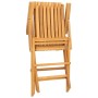 Folding garden chairs 2 units solid teak wood 61x67x90 cm by vidaXL, Garden chairs - Ref: Foro24-362758, Price: 142,34 €, Dis...