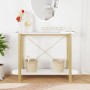 White plywood console table 110x38x75 cm by vidaXL, Side tables - Ref: Foro24-345690, Price: 86,76 €, Discount: %