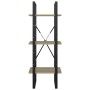 3-tier Sonoma oak plywood shelf 40x30x105 cm by vidaXL, Bookcases and shelves - Ref: Foro24-806490, Price: 44,77 €, Discount: %