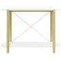 White plywood console table 110x38x75 cm by vidaXL, Side tables - Ref: Foro24-345690, Price: 86,76 €, Discount: %