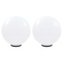 LED ball lamps 2 spherical units PMMA 50 cm by vidaXL, Outdoor lighting - Ref: Foro24-277145, Price: 211,11 €, Discount: %