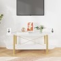 Mesa de centro madera contrachapada blanco 110x48x40 cm de vidaXL, Mesas de centro - Ref: Foro24-345687, Precio: 51,99 €, Des...