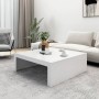 White plywood coffee table 100x100x35 cm by vidaXL, Coffee table - Ref: Foro24-808567, Price: 64,29 €, Discount: %