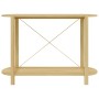 Plywood console table 110x38x75 cm by vidaXL, Side tables - Ref: Foro24-345692, Price: 70,29 €, Discount: %