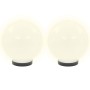 LED ball lamps, set of 4 spherical units made of 20 cm PMMA. by vidaXL, Outdoor lighting - Ref: Foro24-277141, Price: 67,20 €...