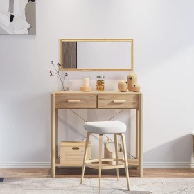 Plywood console table 82x38x75 cm by vidaXL, Side tables - Ref: Foro24-345668, Price: 106,93 €, Discount: %