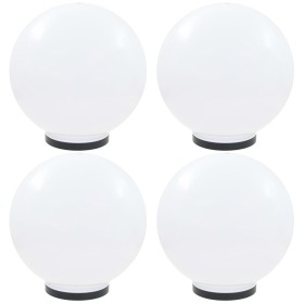 LED ball lamps 4 spherical units PMMA 40 cm by vidaXL, Outdoor lighting - Ref: Foro24-277144, Price: 220,83 €, Discount: %