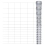 Silver galvanized steel garden fence 50x1 m by vidaXL, fence panels - Ref: Foro24-149499, Price: 84,99 €, Discount: %