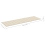 Tumbona de jardín con cojín madera maciza de acacia de vidaXL, Tumbonas - Ref: Foro24-3061619, Precio: 237,84 €, Descuento: %