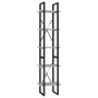 5-tier shelving unit gray engineered wood 40x30x175 cm by vidaXL, Bookcases and shelves - Ref: Foro24-3081972, Price: 75,84 €...