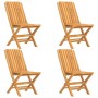 5-piece garden dining set solid teak wood by vidaXL, Garden sets - Ref: Foro24-3155018, Price: 414,99 €, Discount: %