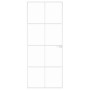 Interior door tempered glass and white aluminum 83x201.5cm by vidaXL, Doors for the home - Ref: Foro24-153671, Price: 179,08 ...