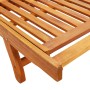 Tumbonas con cojines 2 unidades madera maciza de acacia de vidaXL, Tumbonas - Ref: Foro24-3077343, Precio: 472,99 €, Descuent...