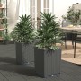 Planters 2 units black polypropylene 30x30x37 cm by vidaXL, Pots and planters - Ref: Foro24-364182, Price: 61,25 €, Discount: %