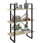 Sonoma oak plywood shelving 80x30x105 cm by vidaXL, Bookcases and shelves - Ref: Foro24-806530, Price: 52,07 €, Discount: %