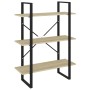 Sonoma oak plywood shelving 80x30x105 cm by vidaXL, Bookcases and shelves - Ref: Foro24-806530, Price: 51,99 €, Discount: %