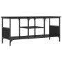 Black iron and plywood TV cabinet 100x35x45 cm by vidaXL, TV Furniture - Ref: Foro24-831798, Price: 44,94 €, Discount: %