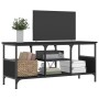 Black iron and plywood TV cabinet 100x35x45 cm by vidaXL, TV Furniture - Ref: Foro24-831798, Price: 44,94 €, Discount: %