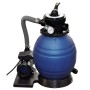 Sandfilterpumpen 2 Einheiten 400 W 11000 l/h von vidaXL, Pool- und Spa-Filter - Ref: Foro24-277089, Preis: 327,99 €, Rabatt: %