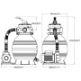 Sand filter pumps 2 units 400 W 11000 l/h by vidaXL, Pool and spa filters - Ref: Foro24-277089, Price: 352,73 €, Discount: %