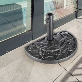 Black medium umbrella base by HI, Umbrella bases - Ref: Foro24-435295, Price: 61,99 €, Discount: %