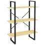 3-tier solid pine wood shelf 80x30x105 cm by vidaXL, Bookcases and shelves - Ref: Foro24-806532, Price: 48,99 €, Discount: %